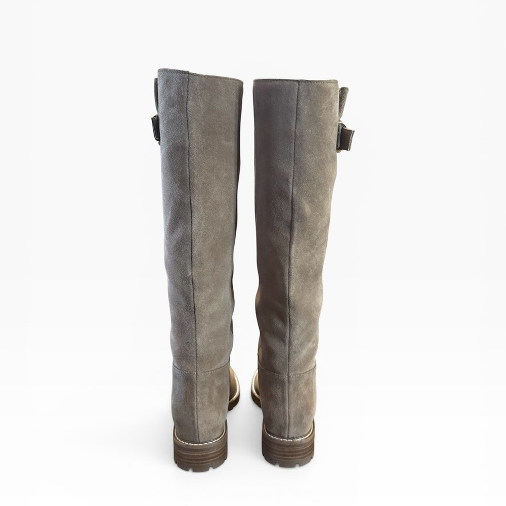 Steve Madden Women's Leary Suede Knee High Boots Taupe Size 5.5 - Picture 6 of 8